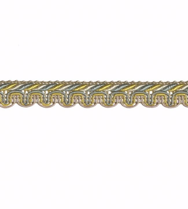 Lezardes Thin Gimp 10mm Trimming by Houles Jaune Celeste