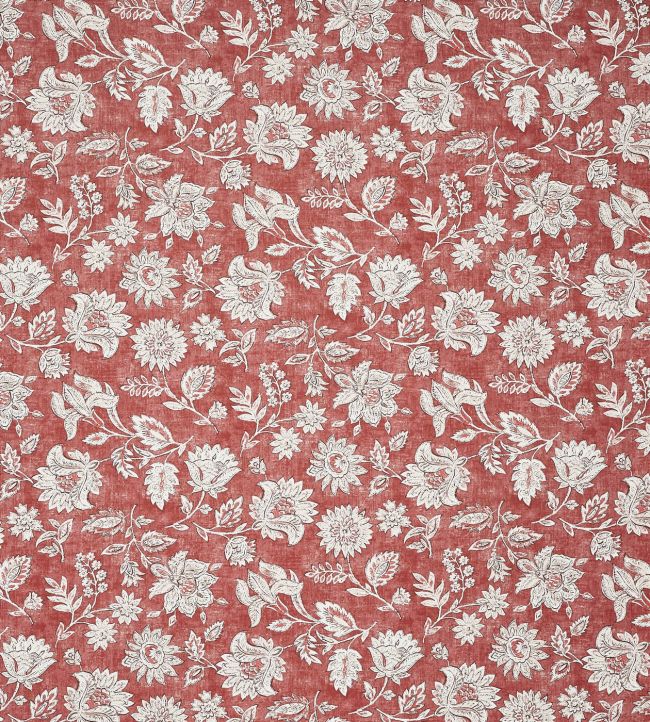 Library Fabric by Prestigious Textiles Cherry