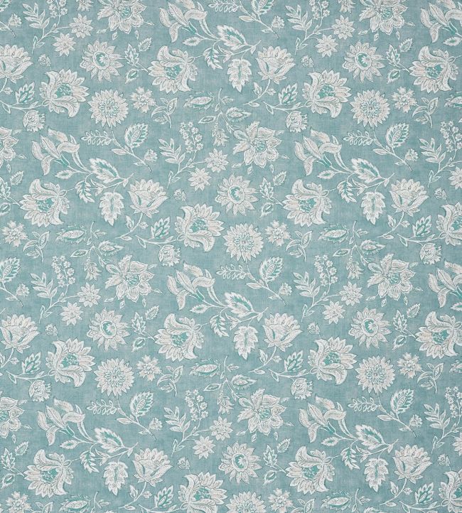 Library Fabric by Prestigious Textiles Sky