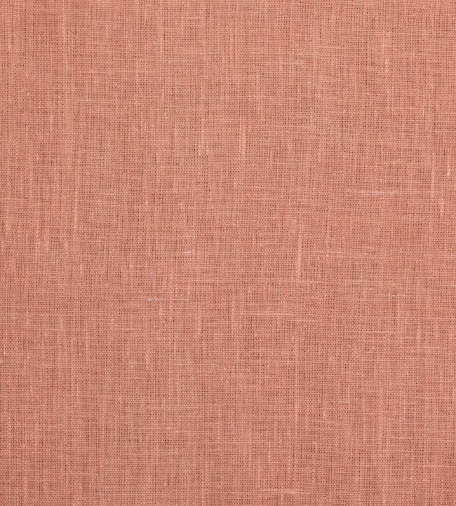 Light Weight Plain Linen Fabric by Volga Linen Sirin Terracotta