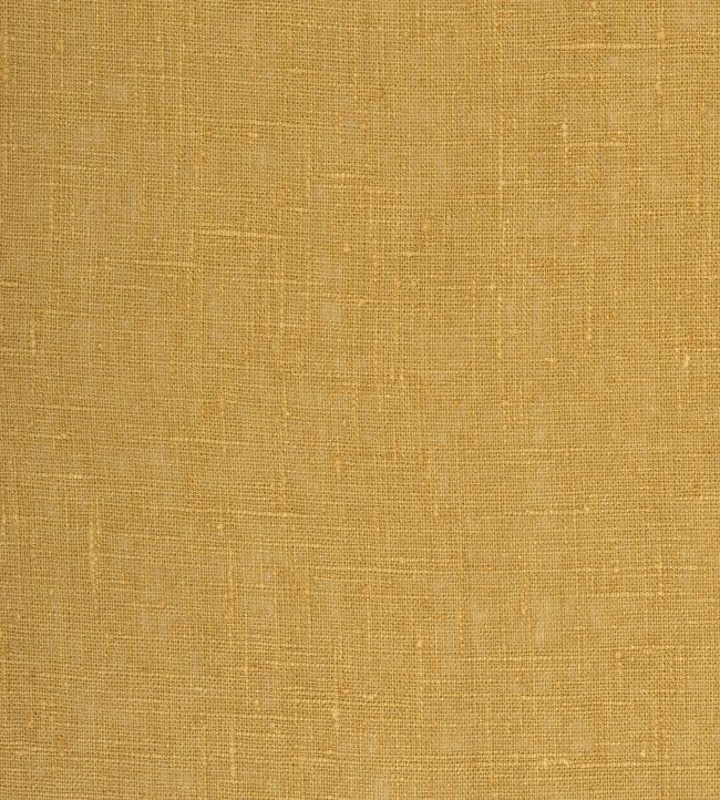 Light Weight Plain Linen Fabric by Volga Linen Old Gold
