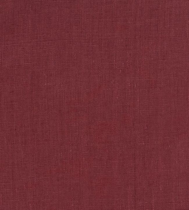 Light Weight Plain Linen Fabric by Volga Linen Scarlet