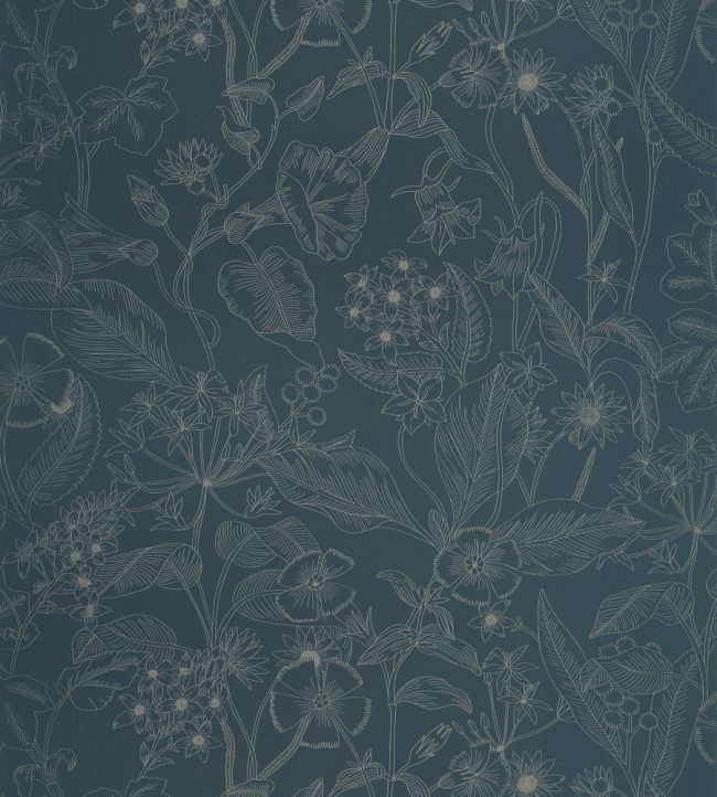 Lightness Wallpaper by Caselio Bleu Or