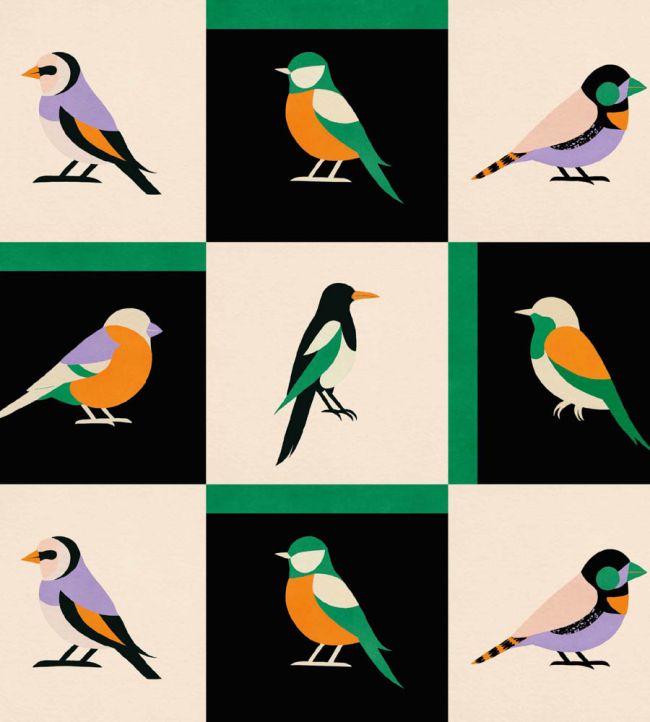 Like a Bird Wallpaper by Coordonne Noir