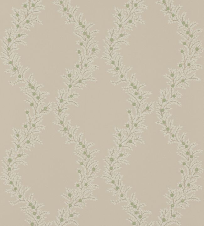 Liliana Wallpaper by Colefax and Fowler Ivory