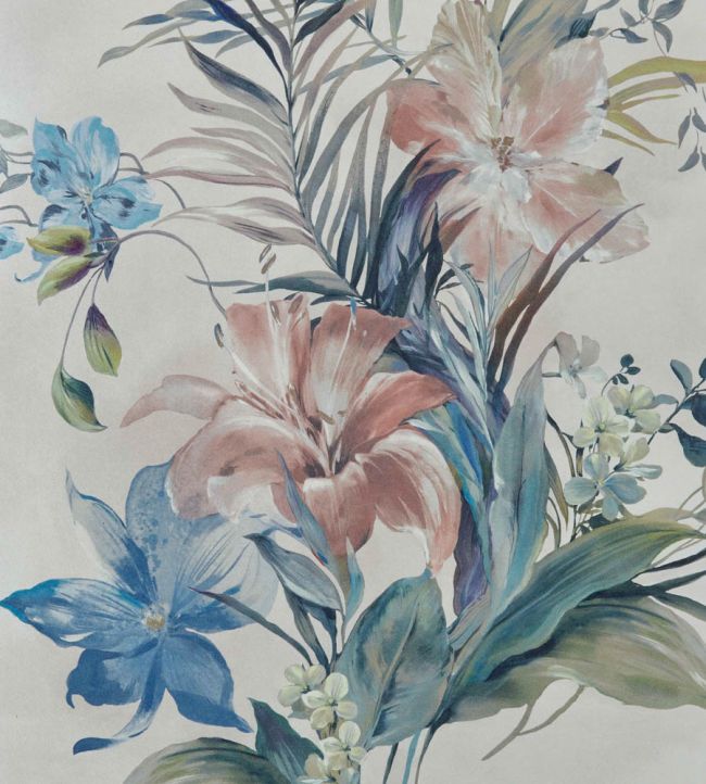Lilliana Wallpaper by 1838 Wallcoverings Cream