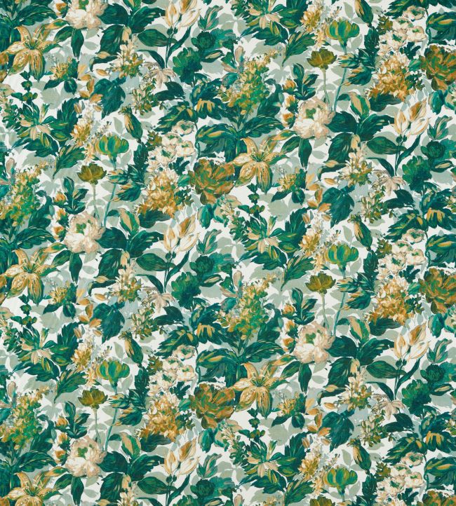 Lilum Fabric by Clarke & Clarke Glade