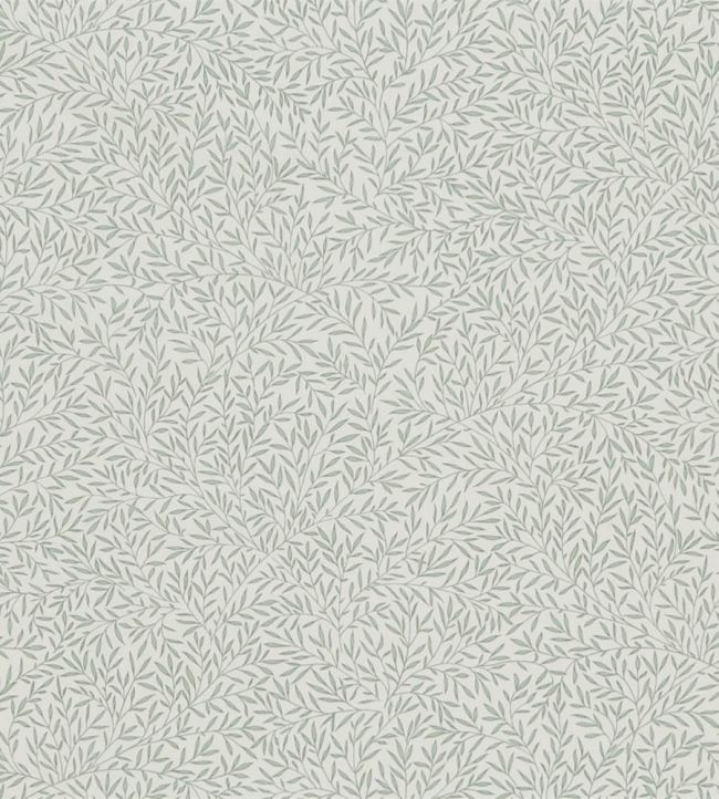 Lily Leaf Fabric by Morris & Co Eggshell