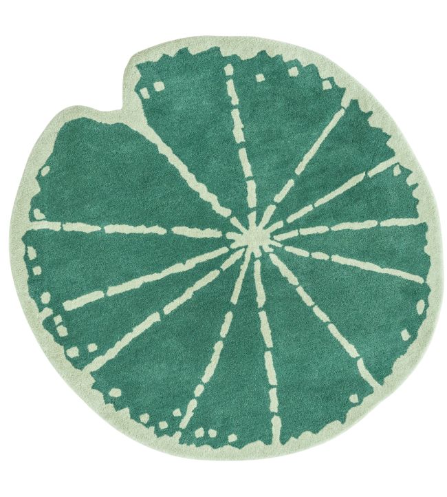 Lily Rug Lily Pad Rug in River by Villa Nova | Jane Clayton