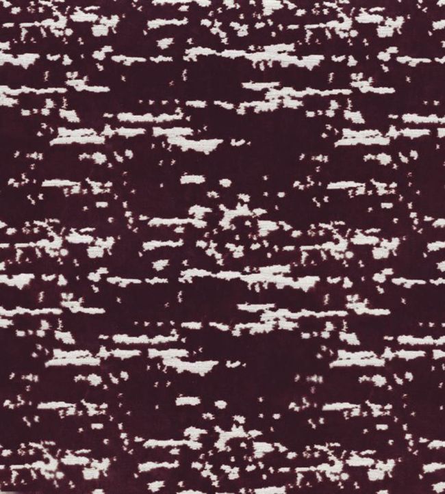 Limonite Fabric by Camengo Aubergine