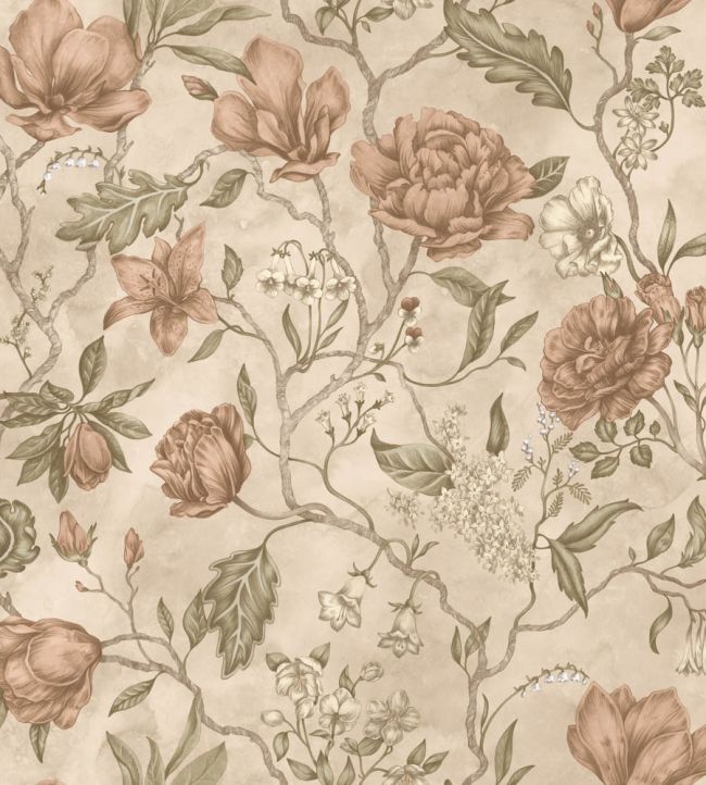 Linda Wallpaper by Sandberg Blush