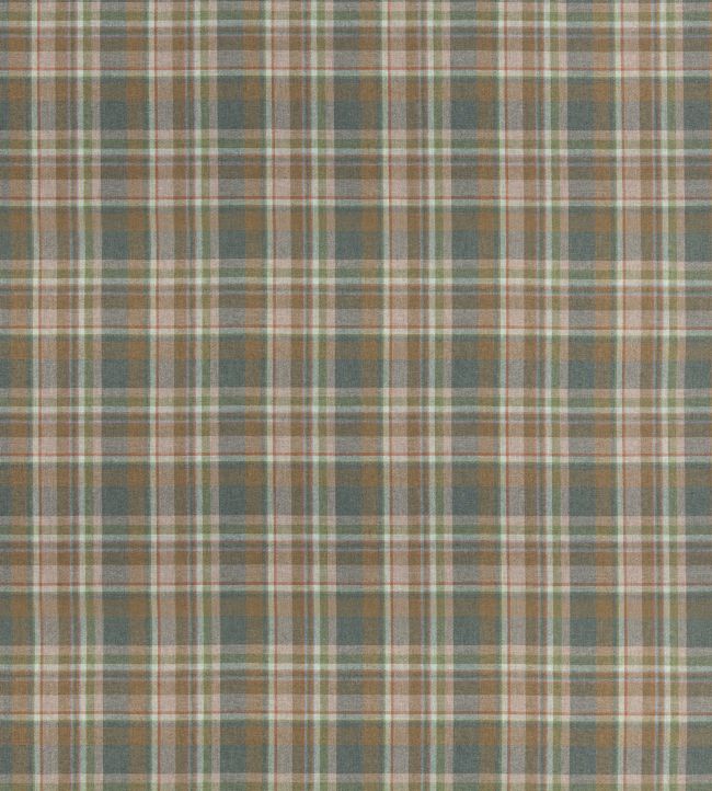Lindisfarne Plaid Fabric by Mulberry Home Lovat