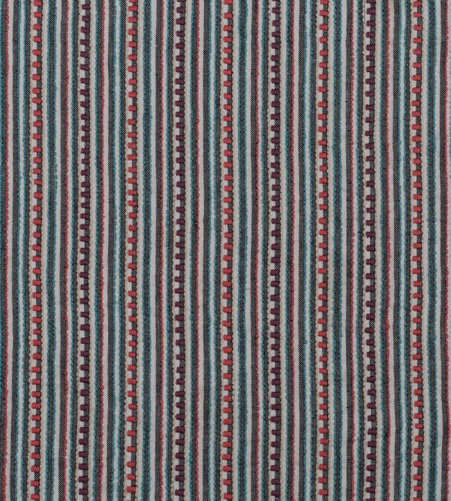 Line Work Fabric by Vanderhurd Coral
