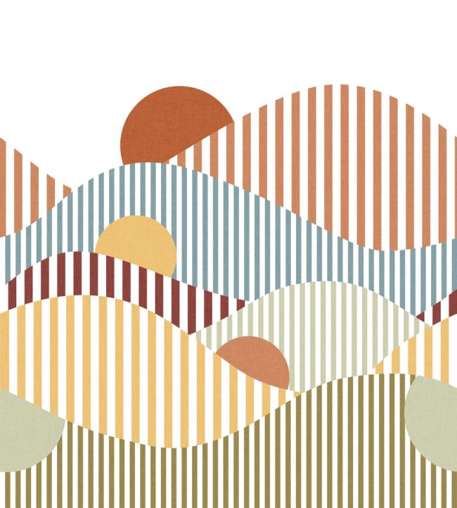 Linear Mural by Caselio Multicouleurs