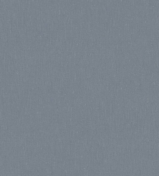 Linen Wallpaper by Borastapeter Blue Linen