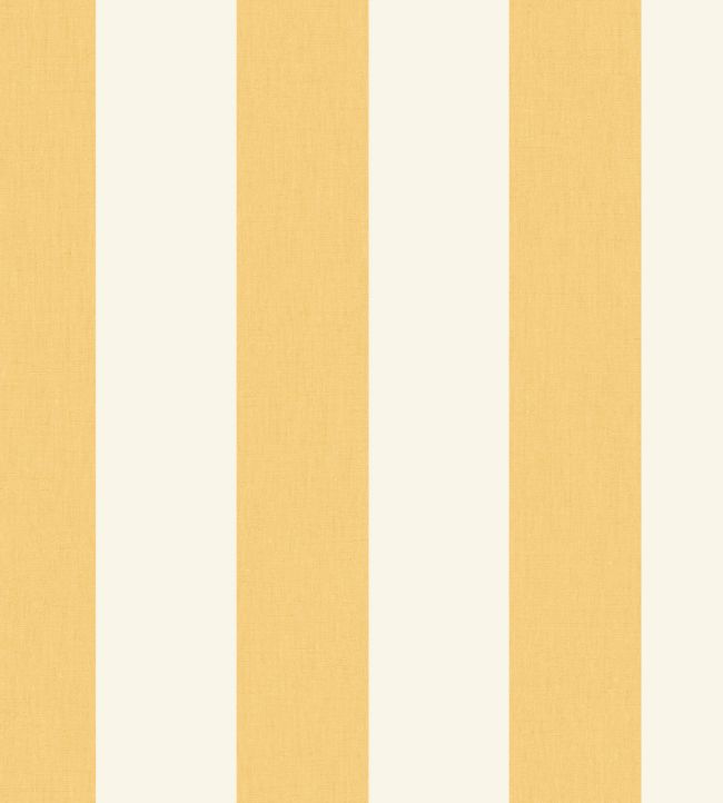 Linen Lines Wallpaper by Caselio Jaune Soleil