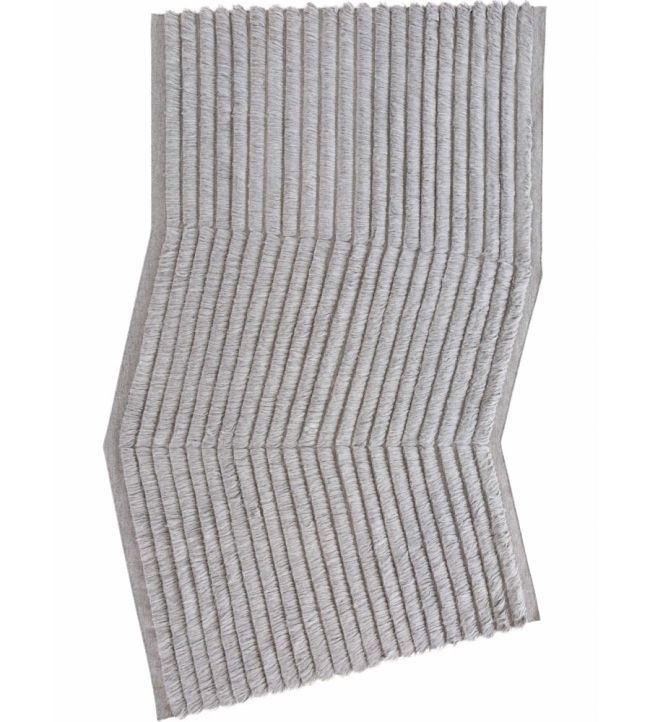 GAN Lines rug Grey 393334 Grey