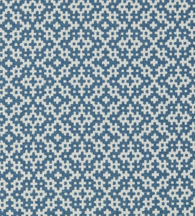 Liora Fabric by Harlequin Indigo/Chalk