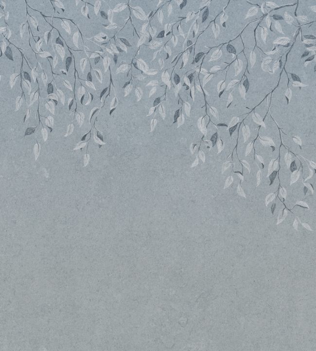 Liselund Mural by Sandberg Misty Blue
