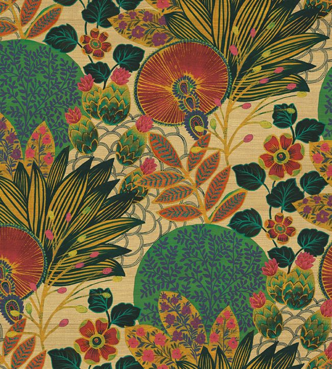 Lithops Silk Wallpaper by Jannelli&Volpi Multi