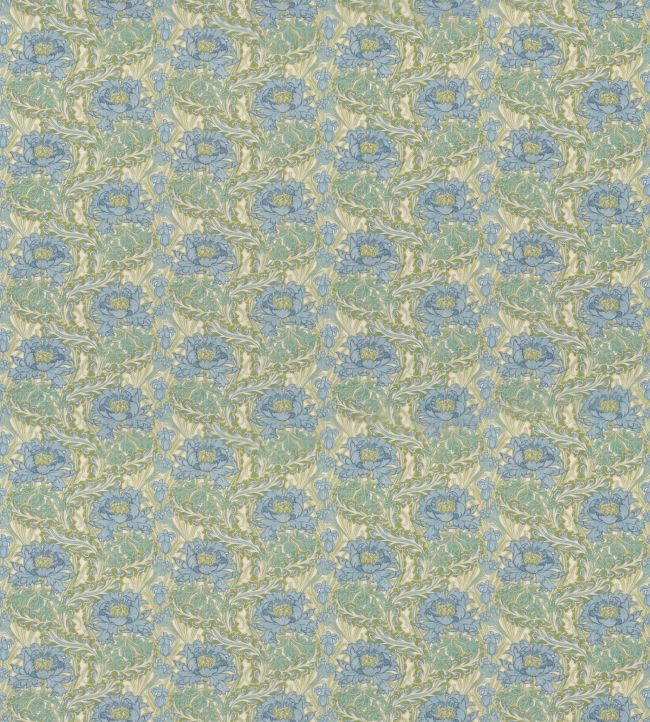 Little Brantwood Fabric by GP & J Baker Blue/Green