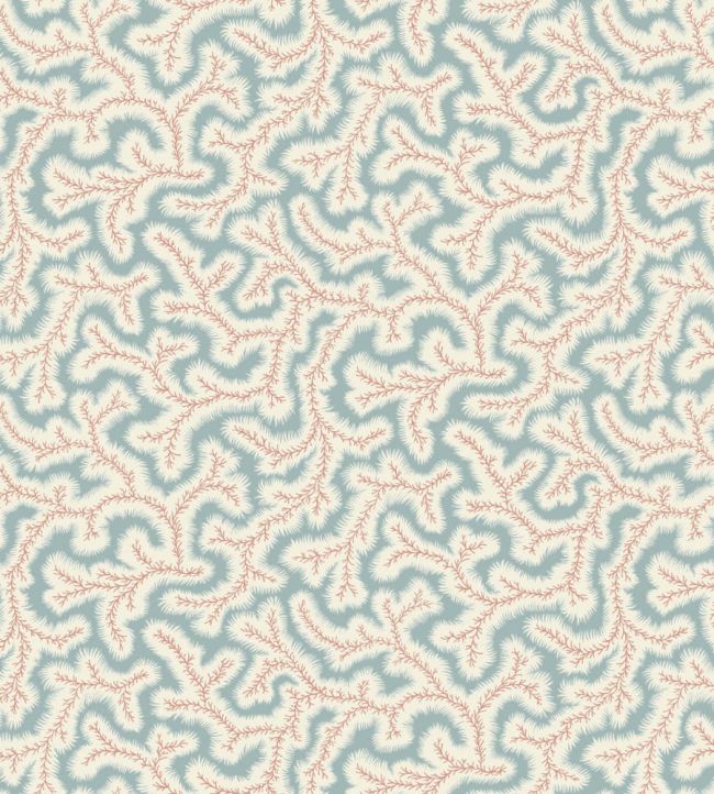 Little Dulcie Wallpaper by Ian Sanderson Celeste Blue