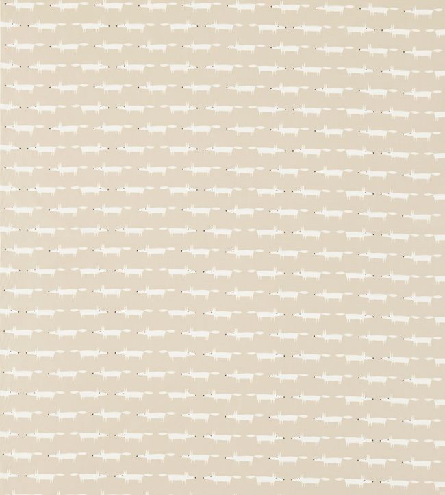 Little Fox Fabric by Scion Snow