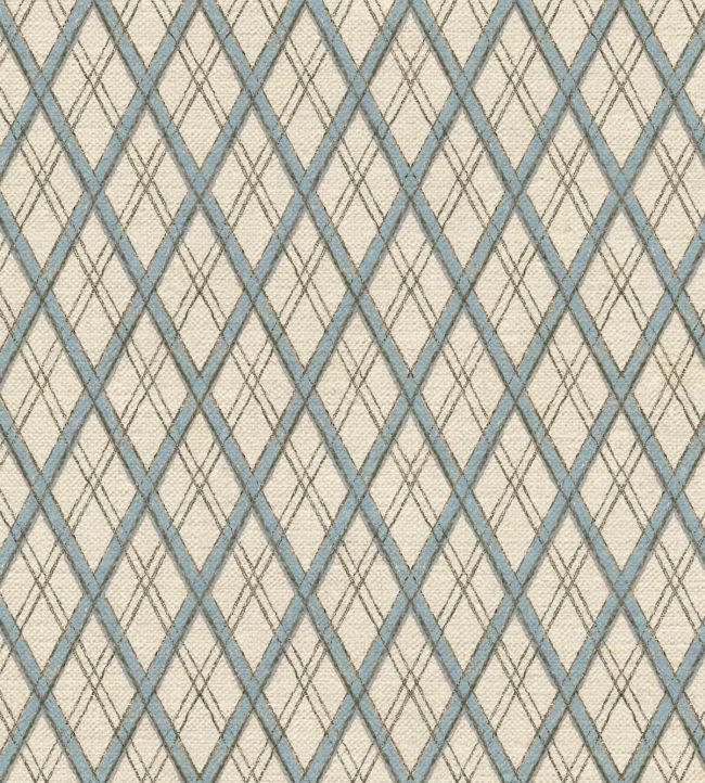 Little Lattice Fabric by Ottoline Blue