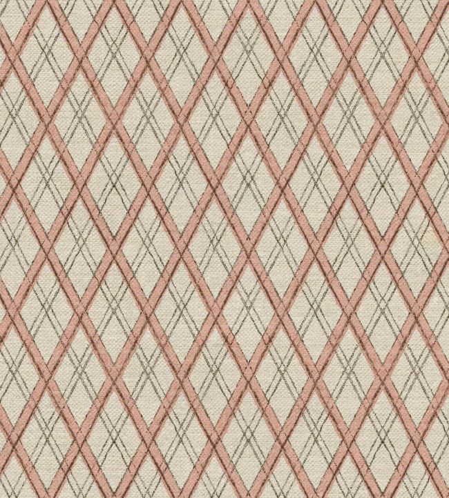 Little Lattice Fabric by Ottoline Pink