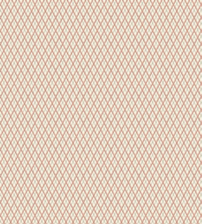 Little Lattice Wallpaper by Ottoline Pink