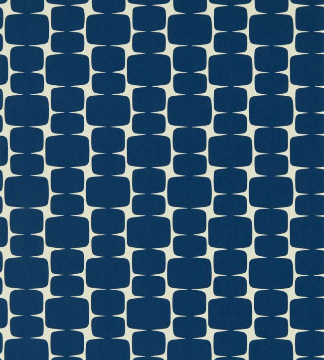 Little Lohko Wallpaper by Scion Indigo / Jasmine