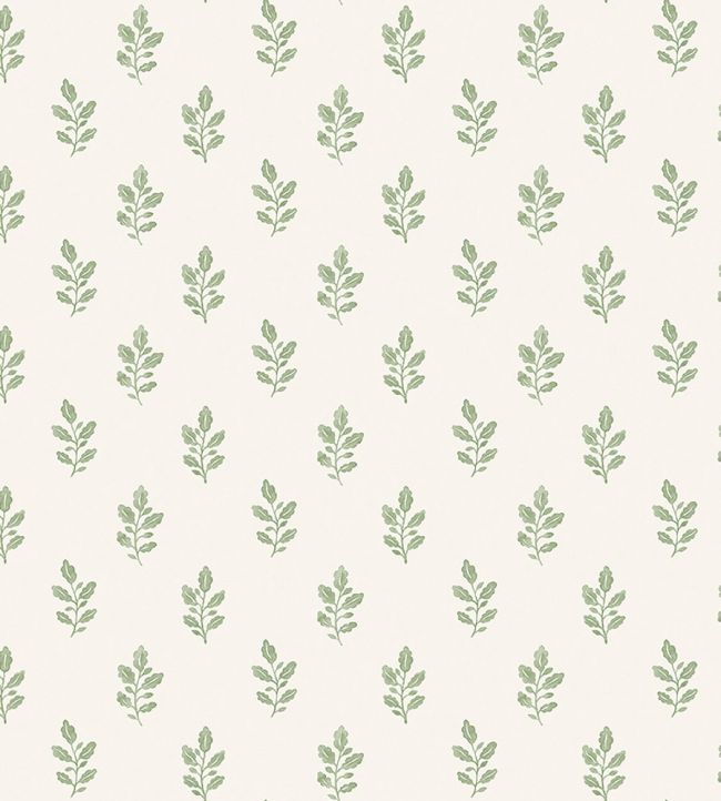 Little Oak Wallpaper by Borastapeter Green