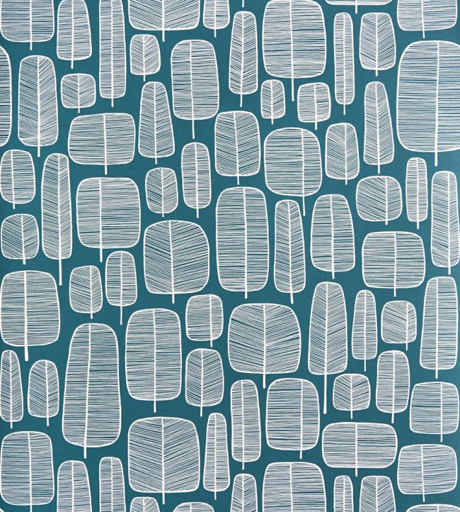 Little Trees Wallpaper by MissPrint Petroleum