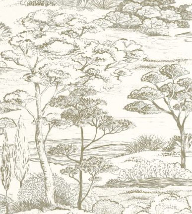 Littoral Wallpaper by Casadeco Argile
