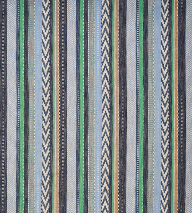 Livenza Fabric by Osborne & Little Indigo/Emerald