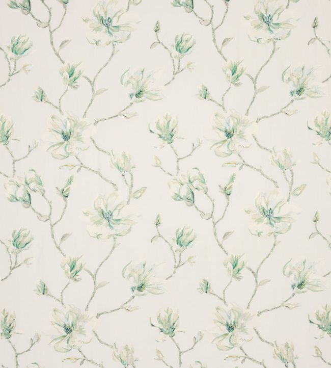 Lola Flower Fabric by Jane Churchill Green