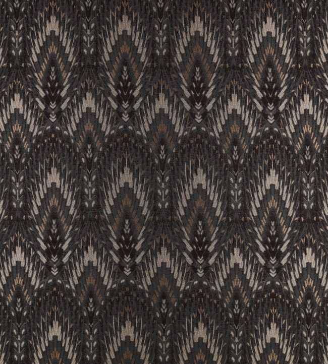 Lolana Fabric by Romo Midnight
