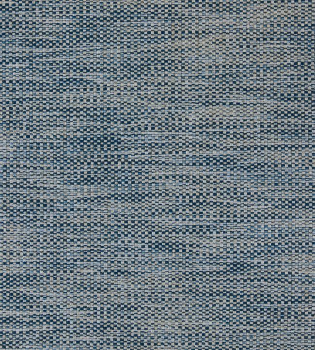 Lomi Outdoor Fabric by Christopher Farr Cloth Azzurro