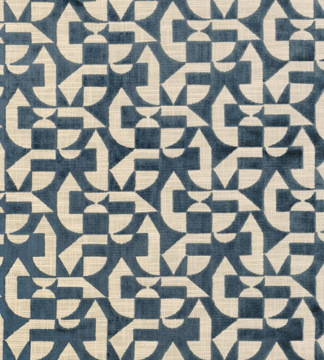 Lonato Fabric by Camengo Petrole