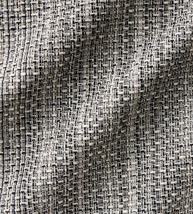 Longwood Weave Fabric by Travers Black