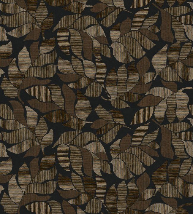 Lontara Wallpaper by Casamance Noir/Dore