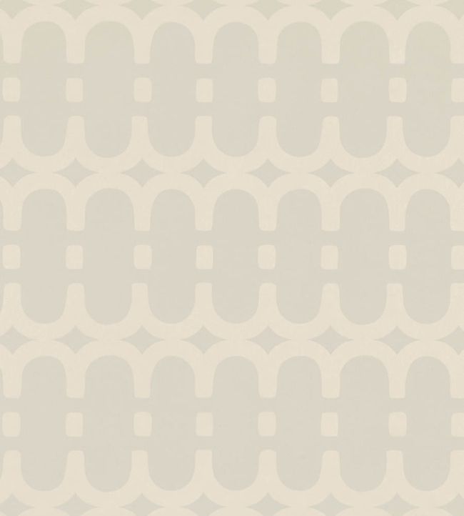 Loopy Link Wallpaper by Kirkby Design Pearl
