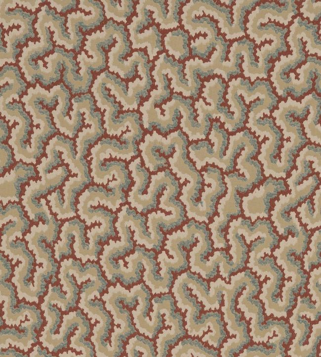 Lophelia Fabric by Nobilis Red