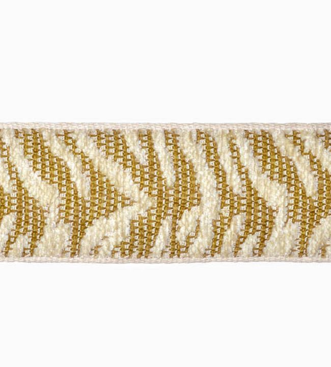 Lorenzo Jacquard Braid 60mm Trimming by Houles Avorio