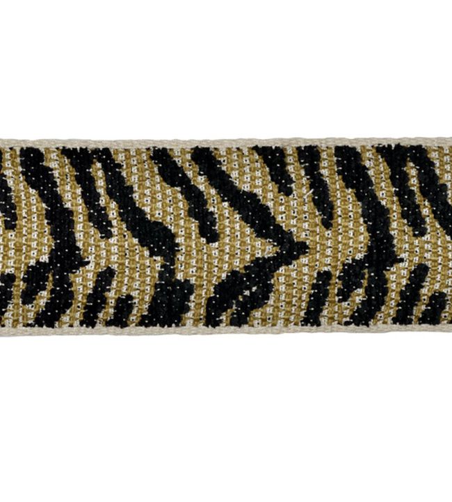 Lorenzo Jacquard Braid 60mm Trimming by Houles Ebano