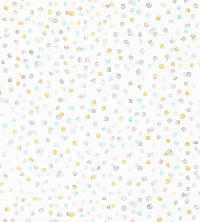 Lots Of Dots Wallpaper by Scion Hemp / Biscuit / Maize