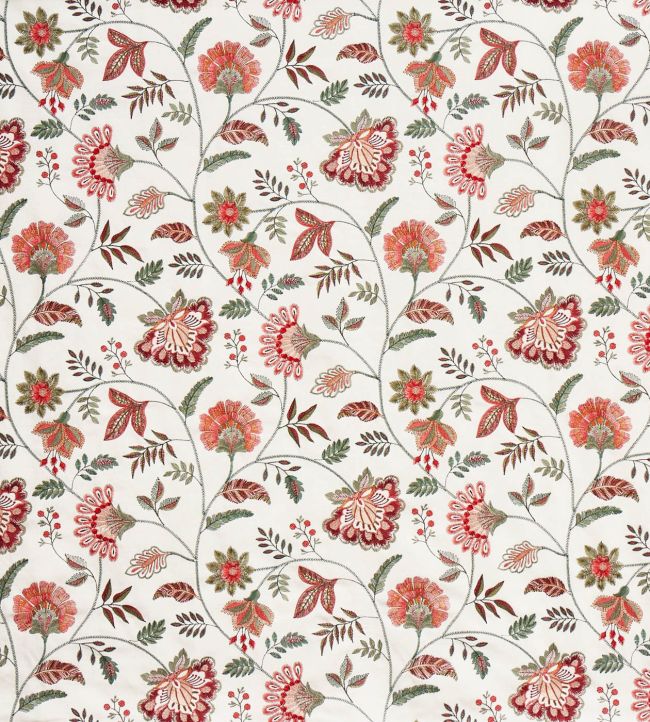 Louisa Fabric by Prestigious Textiles Cherry