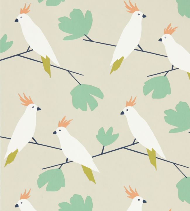 Love Birds Wallpaper by Scion Flamenco