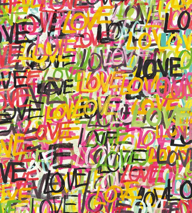 Love Scribble Wallpaper by Ohpopsi Multi Riot