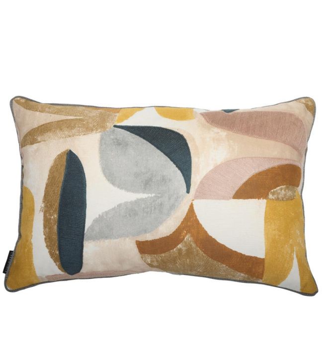 Lovesong Cushion 40 x 60cm by Maison Casamance Orage Rose Poudre